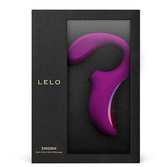 LELO - ENIGMA DOUBLE ASPIRATION STIMULATION MASSEUR ROSE PROFONDE