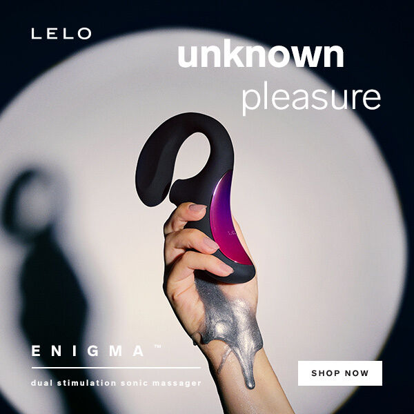 LELO - ENIGMA DOUBLE ASPIRATION STIMULATION MASSEUR ROSE PROFONDE