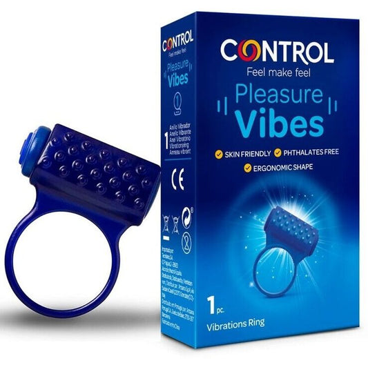CONTROLE - ANEL VIBRATÓRIO PLEASURE VIBES