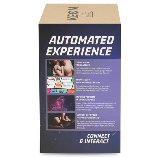 KIIROO - MASTURBADOR INTERATIVO KEON FEEL NÃO INCLUSO