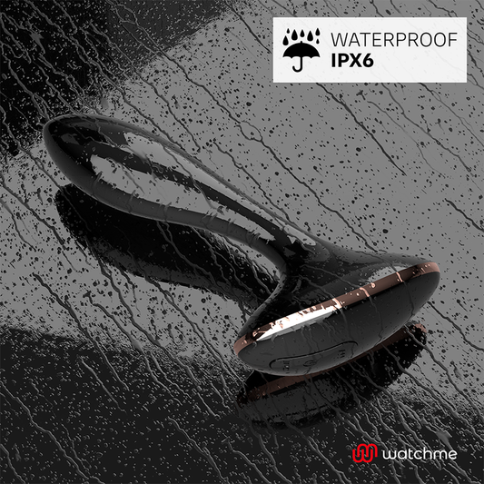 ANBIGUO - WATCHME VIBRADOR COM CONTROLE REMOTO PLUG ANAL VERNET