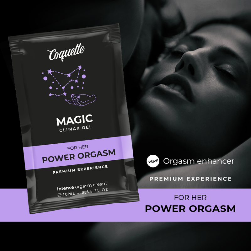 COQUETTE CHIC DESIRE - CLIMAX POCKET MAGIC GEL FOR HER ORGASM ENHANCING GEL 10 ML