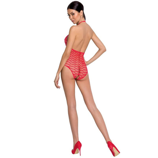 PAIXÃO - MULHER BS087 BODYSTOCKING VERMELHO TAMANHO ÚNICO