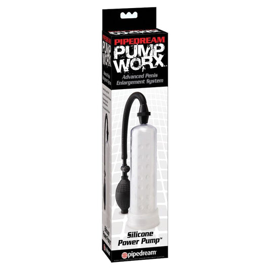 PUMP WORX - BOMBA DE SILICONE TRANSPARENTE