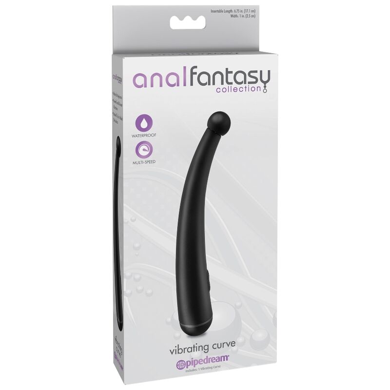 FANTASIA ANAL - VIBRADOR CURVADO
