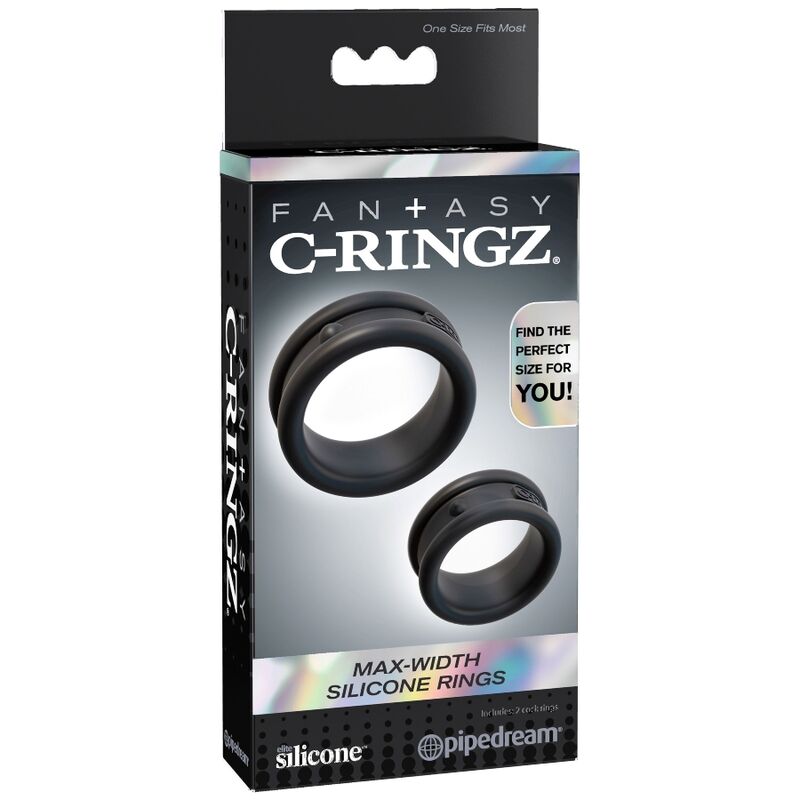 ANÉIS DE SILICONE FANTASY C-RINGZ - MAX / GRANDES