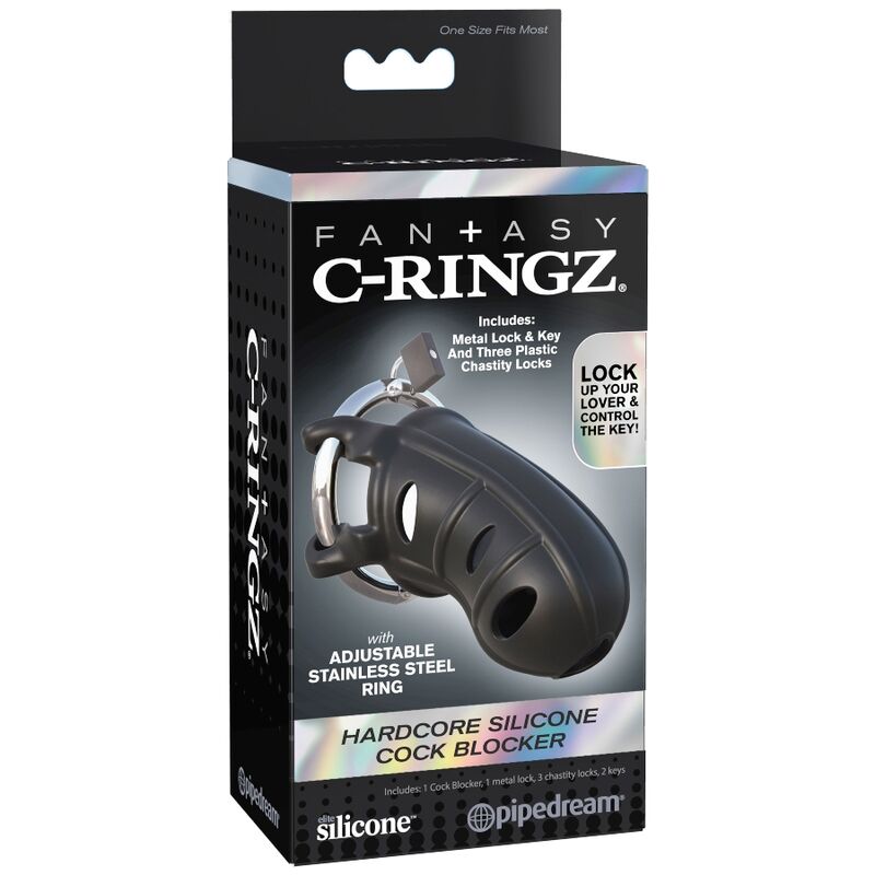 FANTASY C-RINGZ - TRAVA DE SILICONE EXTREMA PARA PÉNIS