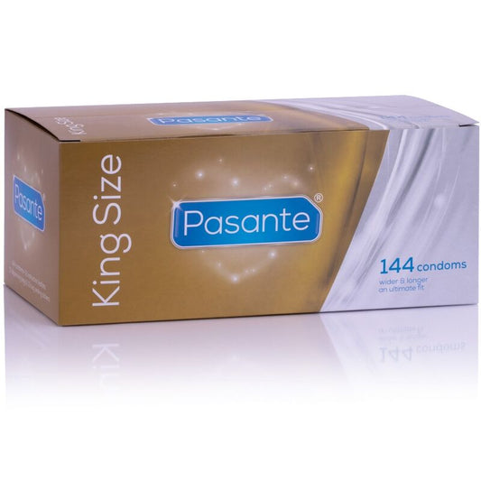 PASANTE - PRESERVATIVOS KING SIZE CAIXA COM 144 UNIDADES