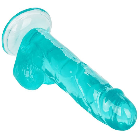 CALEXOTICS - DILDO AZUL TAMANHO QUEEN 15,3 CM
