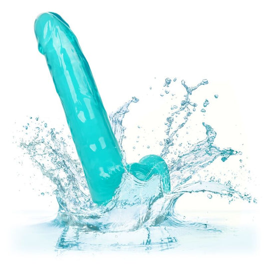 CALEXOTICS - DILDO AZUL TAMANHO QUEEN 20,3 CM