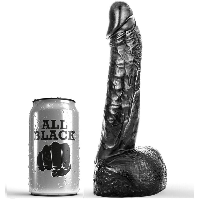 TODO PRETO - DILDO FISTING DE 20 CM
