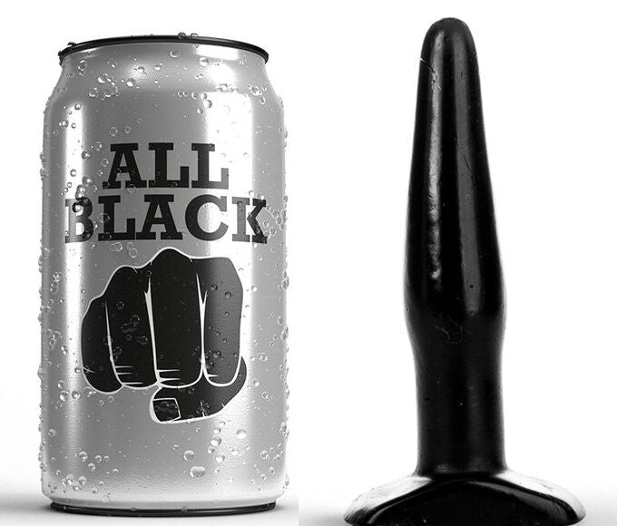 ALL BLACK - PLUGUE PRETO DE 11 CM