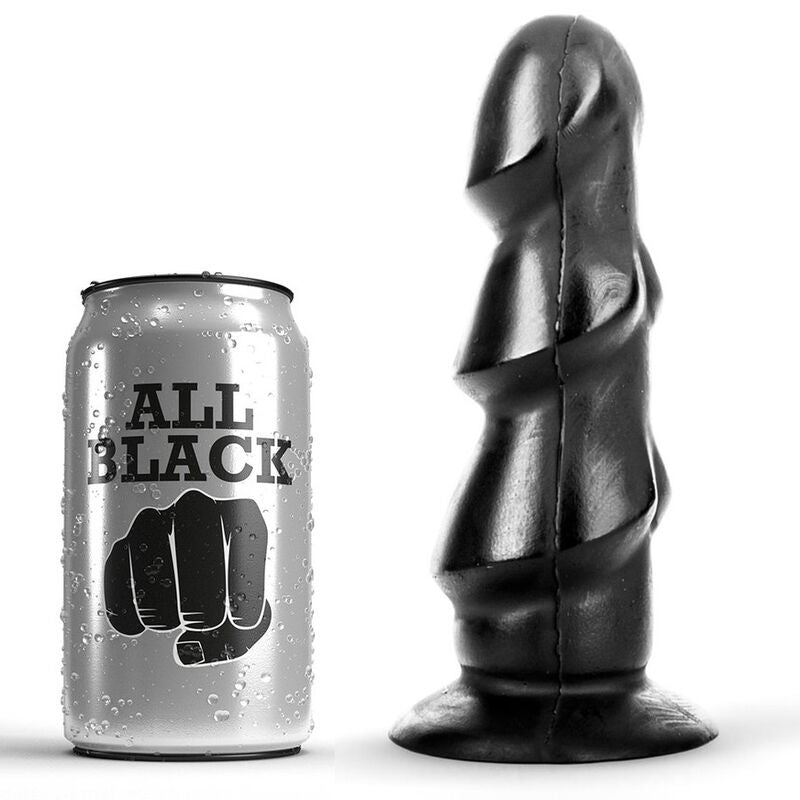 TODO PRETO - DILDO 17 CM