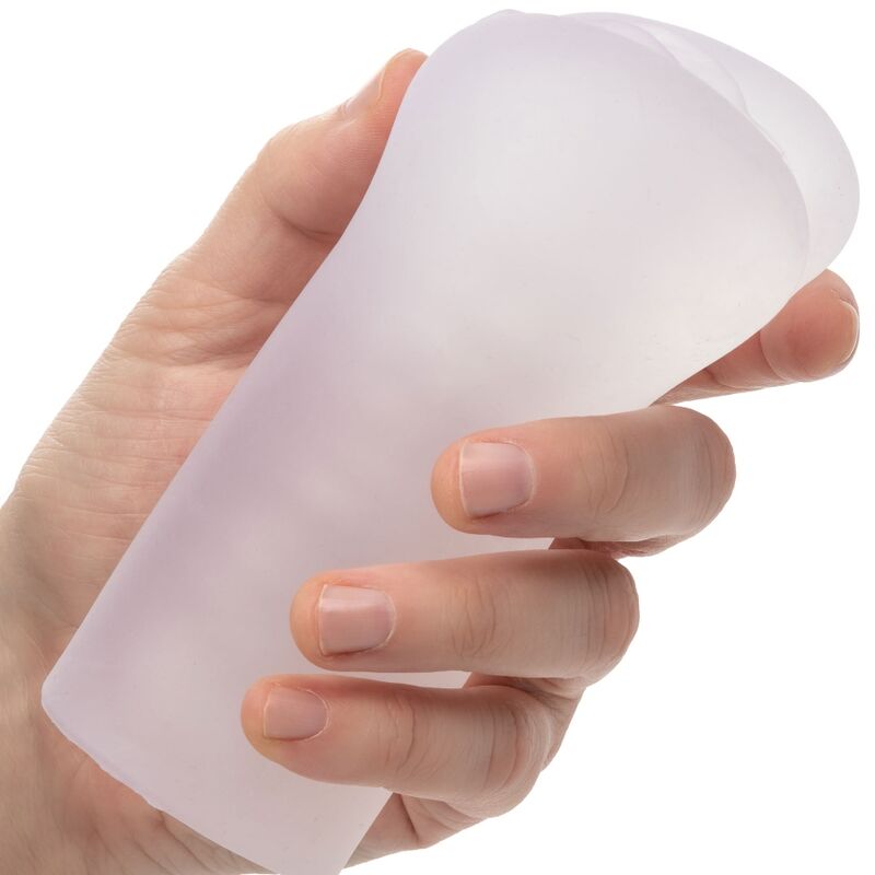 CALEXOTICS - BOUNDLESS VULVA STROKER - TRANSPARENTE