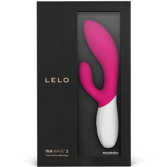 LELO - INA WAVE 2 LUXE MOVEMENT BRUSH ESPECIAL CHERRY
