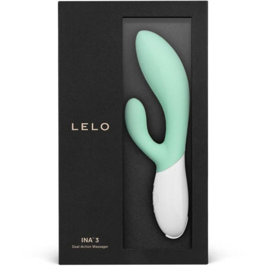 LELO - INA 3 VIBRADOR DE COELHO VERDE DE LUXO COM ALGAS MARINHAS