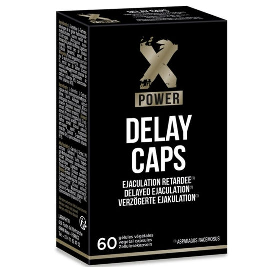 XPOWER - DELAY CAPS EJACULAÇÃO RETARDADA 60 CÁPSULAS