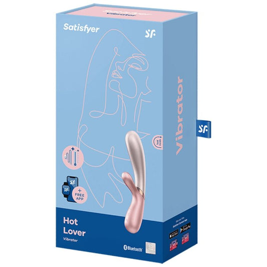SATISFYER - VIBRADOR HOT LOVER ROSA E BEGE