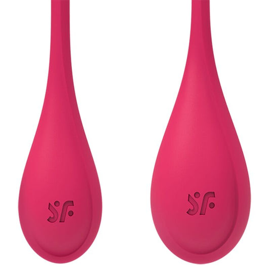SATISFYER - CONJUNTO DE TREINAMENTO YONI POWER 1 VERMELHO