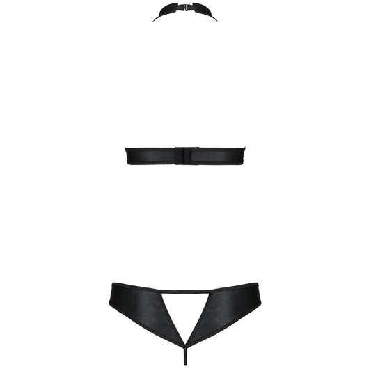 PAIXÃO - CONJUNTO DE COURO ECOLÓGICO MALWIA P/M