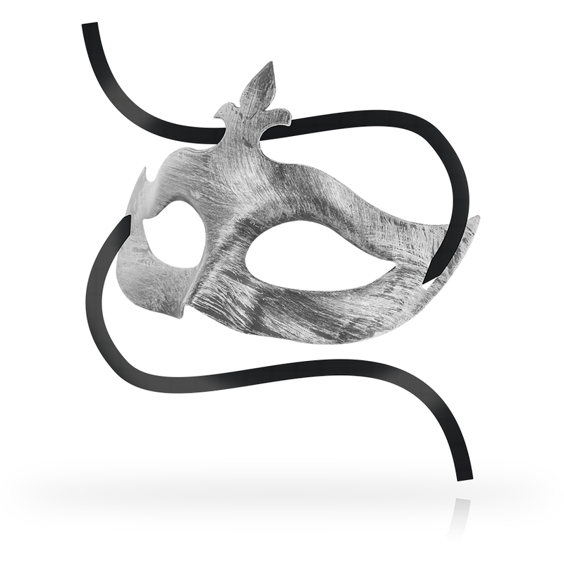 OHMAMA - MASKS SILVER FLEUR DE LIS MASK