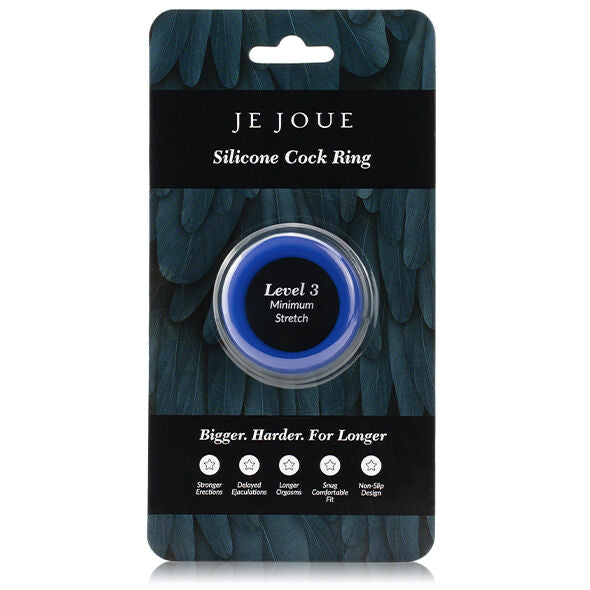 EU JOGO - ANEL DE SILICONE AZUL ESTRANGULAMENTO MÍNIMO