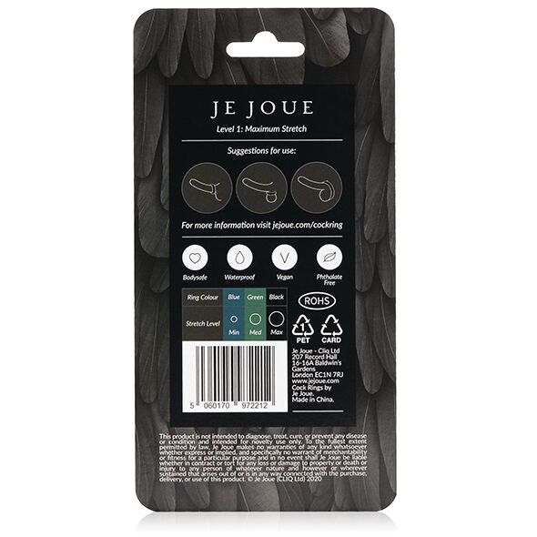I PLAY - ANEL DE SILICONE PARA PÊNIS EXTENSÃO MÁXIMA - PRETO