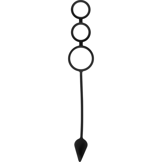 OHMAMA FETISH - ANÉIS E PLUG DE SILICONE