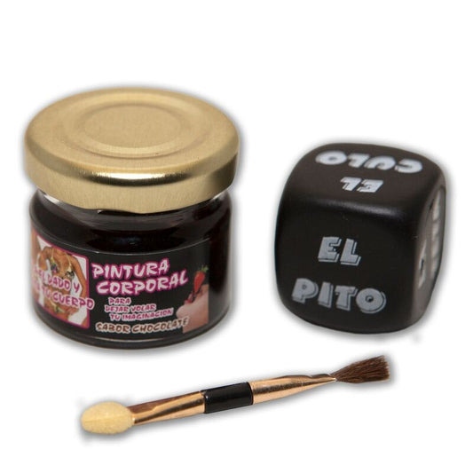 DIABLO PICANTE - TINTA CORPORAL CHOCOLATE E MATRIX