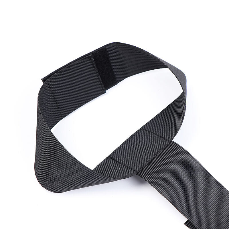 OHMAMA FETISH - NYLON HANDCUFFS AND COLLAR