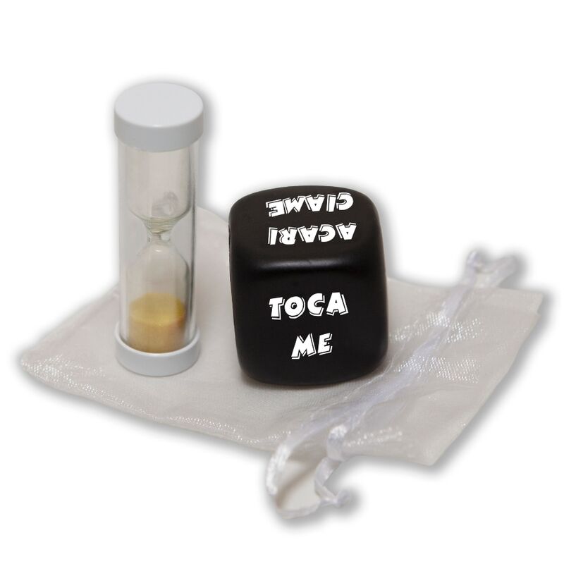 DIABLO PICANTE - JOGO DE DADOS DE AÇÃO COM AMPULHETA