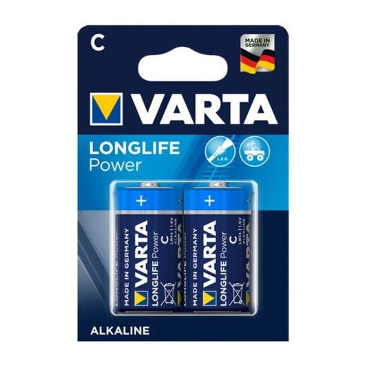 VARTA - PILHA ALCALINA DE LONGA DURAÇÃO C LR14 2 UNIDADES