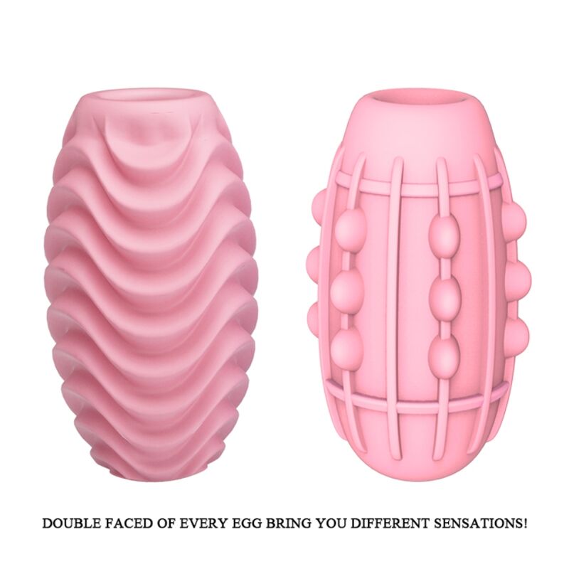 PRETTY LOVE - OVO MASTURBADOR DUPLO LADO ROSA