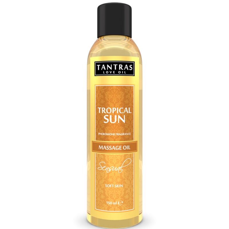 INTIMATELINE - TROPICAL SUN MASSAGE OIL TANTRAS LOVE OIL 150 ML