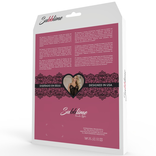 SUBBLIME - TEDDY LACE BONÉ ABERTO P/M