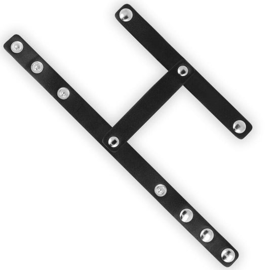 GAIOLA DE BOLAS DE COURO OHMAMA FETISH