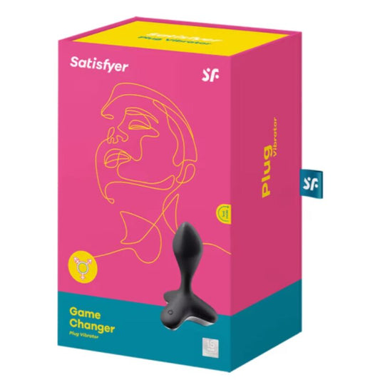 SATISFYER - PLUG VIBRADOR GAME CHANGER ROSA