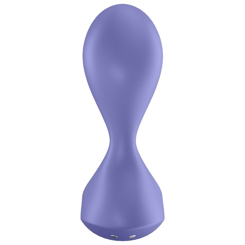 SATISFYER - APP DE PLUG VIBRATÓRIO SWEET SEAL ROXO