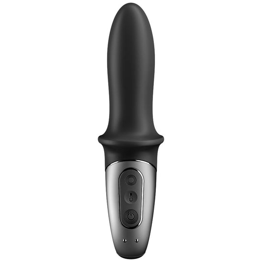 SATISFYER - APLICATIVO VIBRADOR ANAL PRETO HOT PASSION