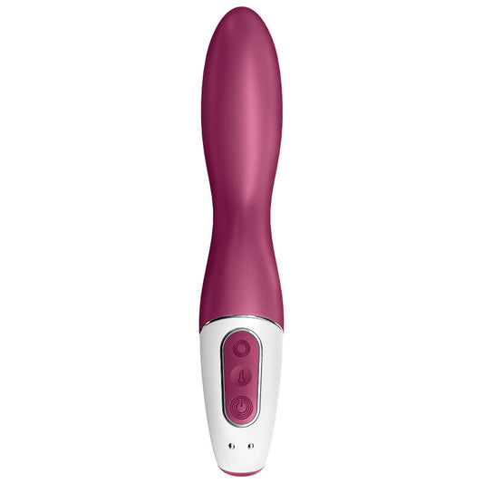 SATISFYER - VIBRADOR DE PONTO G QUE AQUECE E EMOCIONA