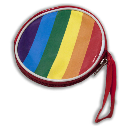 ORGULHO - BOLSA REDONDA COM BANDEIRA LGBT