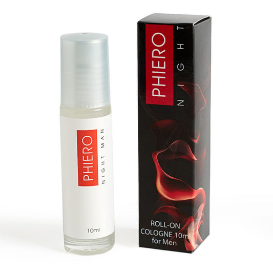 500 COSMÉTICOS - PHIERO PERFUME NOTURNO HOMEM COM FEROMONAS PARA HOMENS COM ROLL-ON