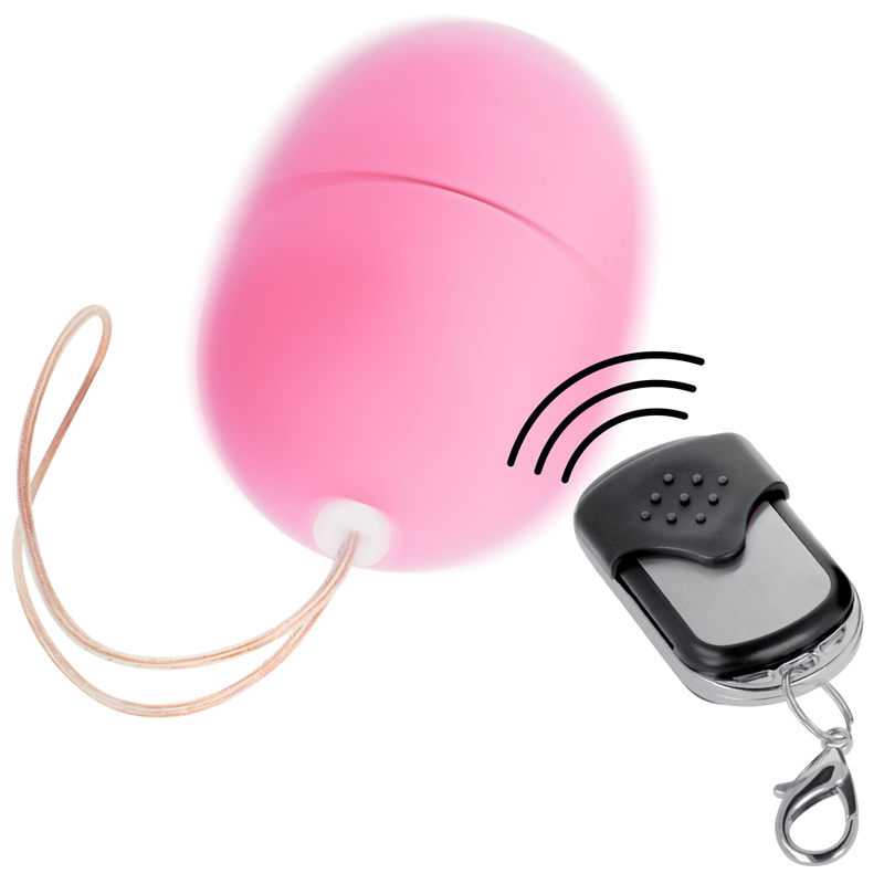 ONLINE - OVO VIBRANTE COM CONTROLE REMOTO ROSA