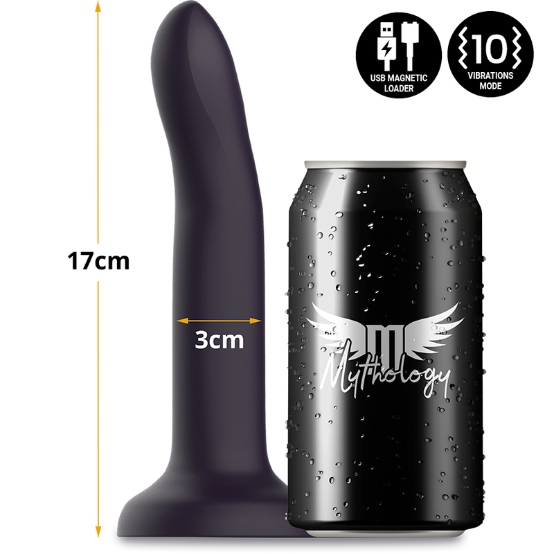 MITOLOGIA - DUMAN MYSTIC DILDO M - VIBRADOR COMPATÍVEL COM A TECNOLOGIA WIRELESS WATCHME