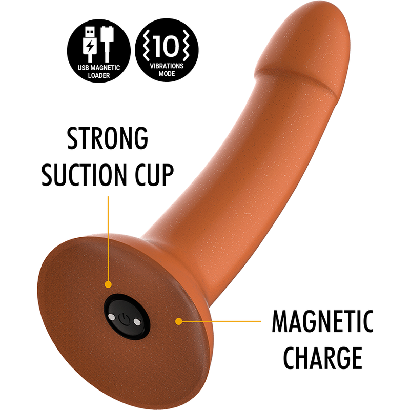 MITOLOGIA - DILDO REAL RUNE M - VIBRADOR WATCHME TECNOLOGIA SEM FIO COMPATÍVEL
