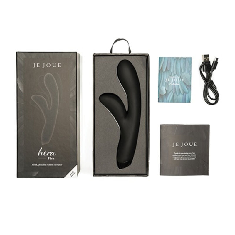 I PLAY - VIBRADOR HERA FLEX RABBIT - PRETO