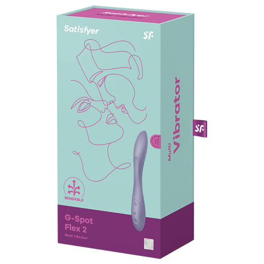 SATISFYER - VIBRADOR MULTI-PONTO G FLEX 2 VIOLETA