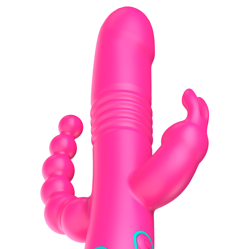 HAPPY LOKY - DONALD TRIPLE STIMULATION: ANAL, G-SPOT & CLITORAL WATCHME COMPATIBLE WIRELESS TECHNOLOGY