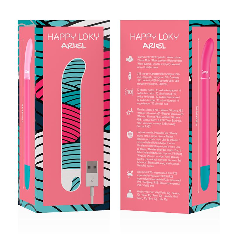 HAPPY LOKY - VIBRADOR ARIEL G-SPOT