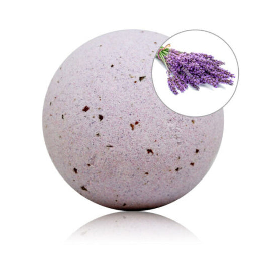 TALOKA - BOMBA DE BANHO COM AROMA DE LAVANDA E PÉTALAS DE ROSA